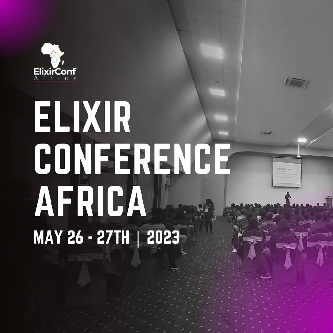 Elixir conference event poster